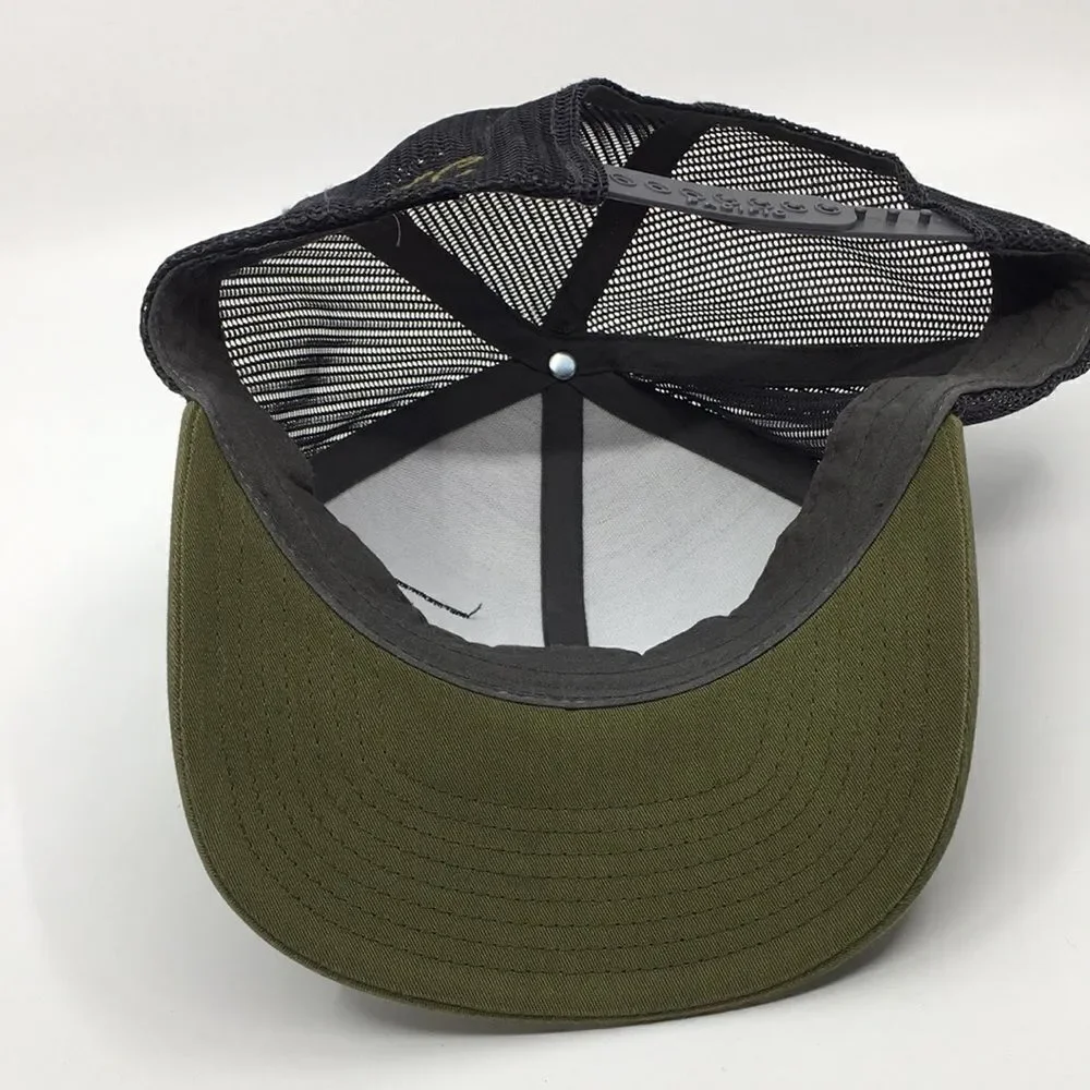 Pacific Headwear Men’s Shot Caller duck trucker style hunting hat with SnapBack